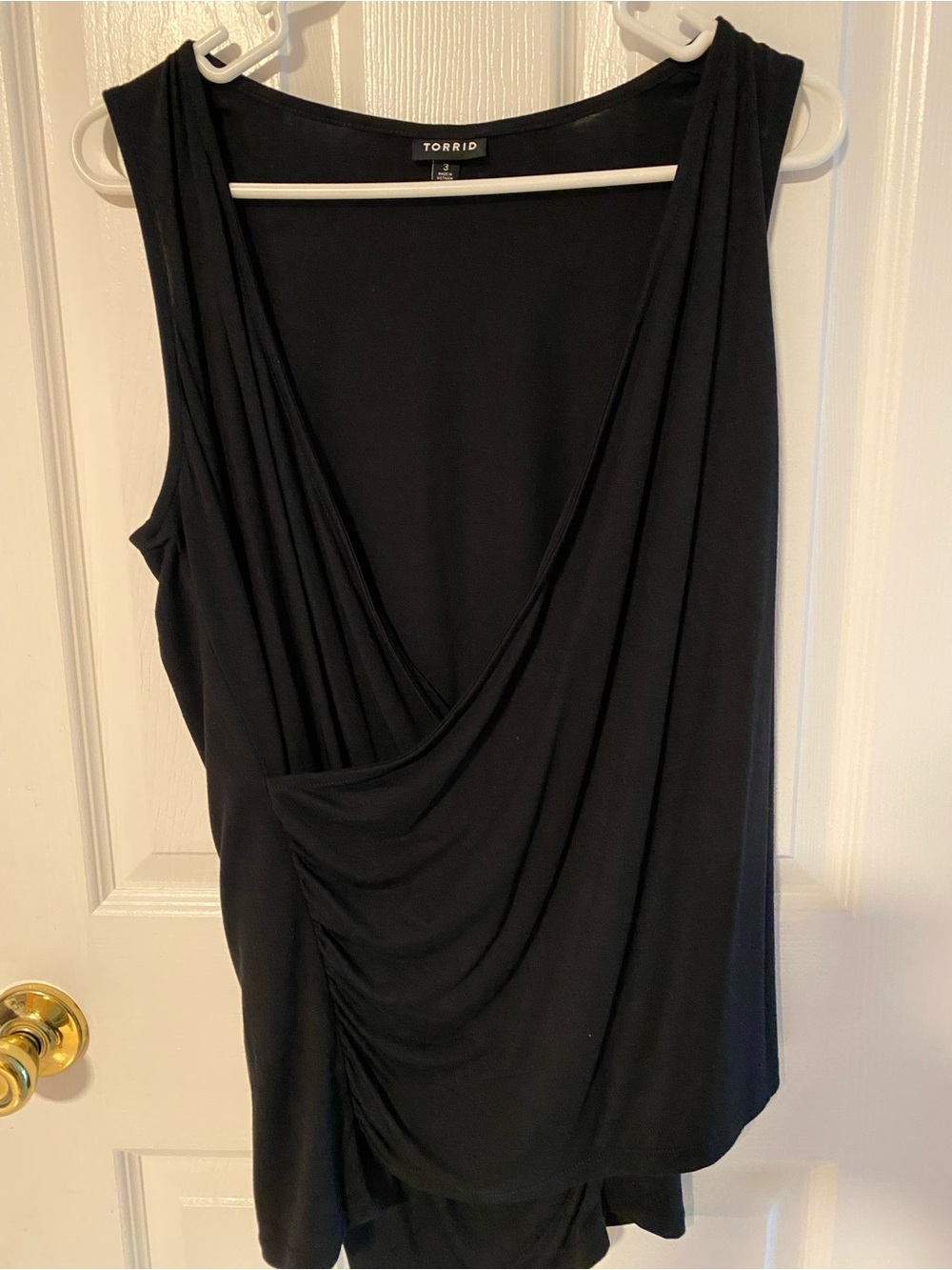 Torrid front wrap top